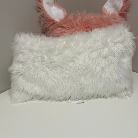 Faux Fur Decorative Throw Pillows 3-Pieces - Picture 3 of 4